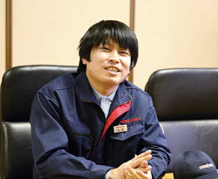 向上心と、新しく発信し続ける企業姿勢がやりがいに繋がりました。